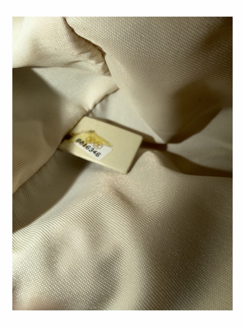 Chanel Vintage Cream New Travel Line Jacquard Bowler Bag - Picture 7 of 9